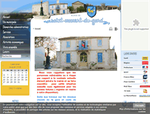 Tablet Screenshot of mairiest-mamertdugard.fr